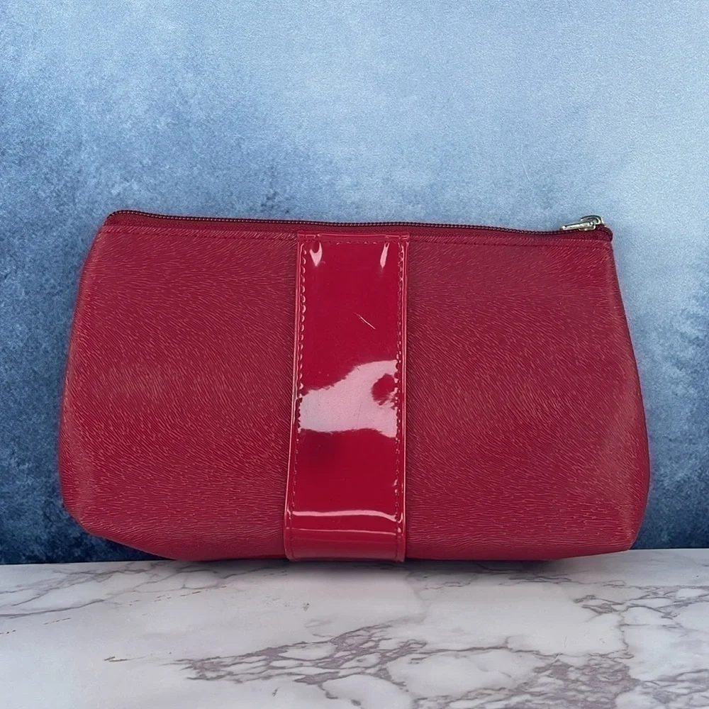 Lancôme Red Cosmetic Bag